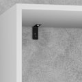 Miniatyrbild 9 av 10: tectake Bokhylla Tartu med 7 öppna fack, 104x29x107cm Vit