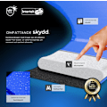 Miniatyrbild 3 av 10: tectake Studsmatta Jumpy med skyddsnät - 366 cm Blå