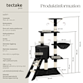 Miniatyrbild 6 av 11: tectake Klösträd Dominik Svart