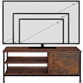 Miniatyrbild 6 av 8: tectake TV-bänk Durban Mörkbrun