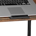 Miniatyrbild 10 av 11: tectake Sidobord med tippbar skiva Ruston 55x35x66,5cm Mörkbrun