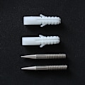 Miniatyrbild 4 av 4: tectake Husnummer-skylt i rostfritt stål - 0 Silver