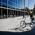 Miniatyrbild 10 av 11: tectake Cykelställ - 3 Silver