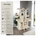 Miniatyrbild 2 av 10: tectake Katt klösträd, klösmöbel Gismo Vit