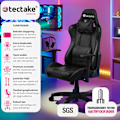 Miniatyrbild 2 av 11: tectake Premium Gamingstol Twink Svart