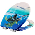 Miniatyrbild 1 av 6: tectake Toalettsits med motiv Solig gul