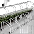 Miniatyrbild 1 av 11: tectake Cykelställ - 5 Silver