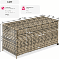 Miniatyrbild 6 av 11: tectake Dynbox i konstrotting Natur