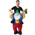 Miniatyrbild 1 av 8: tectake Uppblåsbar ridande dräkt Tomte multifärg
