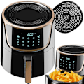 Miniatyrbild 1 av 11: tectake Airfryer Mika 8.5 L Svart