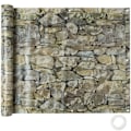 Miniatyrbild 1 av 4: tectake Balkongskydd med metallförstärkta öglor, version 1 -  90 cm Stonegrey
