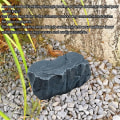 Miniatyrbild 4 av 5: Sten Dold Nyckelbox För Utomhus - Säker Harts Reservnyckel Gömmare För Utomhus Trädgård Eller Gräsmatta (Sten Stil)