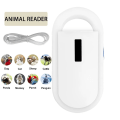 Miniatyrbillede 2 af 5: Håndholdt Digital ID Pet Chip Scanner til hunde- og kattehåndtering 134,2KHz Animal Chip RFID Reader PT160