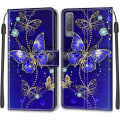 Miniatyrbild 1 av 4: Samsung Galaxy A7 2018-A750 PU Läder Anti-Scratch Case Magnetstöd Samsung Galaxy A7 2018-A75