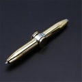 Miniatyrbilde 1 av 5: Led Pen Fidget Spinner Pen Stress Relief Toy Led Spinning Ball Pen Multi-farger Imitation gold