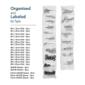 Miniatyrbilde 4 av 5: Maskinvaresett for TV-montering, Universal Vesa veggmonteringsskrue, skive, avstandspakke (m4 M5 M6 M8) for TV