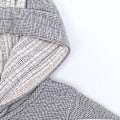 Pikkukuva 4 / 5: Unisex Puuvillainen Vauvanhaalari Pitkähihainen Jänis Korvat Vetoketju Bunny Pyjama 0-18 Kuukauden Vauvoille Gray 66