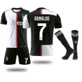 Miniatyrbillede 1 af 2: No.7 Ronaldo fodboldtrøje børn sat kort med strømpe 26#