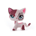 Miniatyrbild 2 av 2: Little Pet Shop LPS Kattkollektion Sällsynt Stående Korthårig Gamla Kattungar Högkvalitativ Actionfigur Modellleksaker Barnpresent