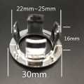 Miniatyrbillede 2 af 4: 2 stk Badeværelse Håndvask Håndvask Trim Ring Låg Indsats Rund 2pcs