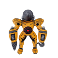 Miniatyrbild 1 av 5: Skibidi Toalett Titan Drillman Plysch, Skibidi Toalett Titan Clockman Plysch Yellow