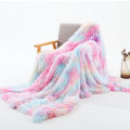 Pikkukuva 1 / 4: Double Layer Kevyt pitkät hiukset Shaggy Felt Rainbow rainbow XL