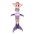Miniatyrbillede 2 af 5: 3-delt sæt piger havfrue hale bikini badetøj sæt STYLE 3 STYLE 3 120cm
