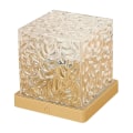 Miniatyrbild 1 av 5: Aurora Northern Lights Lamp, Wave-Cube Lamp, Projektor, 16 Färg Vattenvågseffekt Ljus för Sovrum Tw
