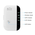 Miniatyrbilde 6 av 6: 300M Wifi Signalforsterker Trådløs Repeater Wifi Forsterker Wifi Dekningsutvider for Hjemmekontor - WELLNGS