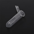 Miniatyrbild 2 av 5: 500 st 2 ml -centrifugrör Teströr Vial Klar Plast Vials Behållare Snäpplock För Laboratorium Sa