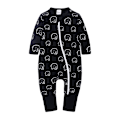 Miniatyrbilde 3 av 5: 2023 Nyfødt Babygutt Romper Lang Ermet Trykt Romper Spedbarn Jente Jumpsuit Pyjamas Bodysuit 1 EU: 3-6m