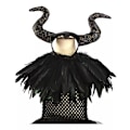 Pikkukuva 5 / 7: Maleficent-asu tytöille, noita ja demoni M