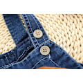 Pikkukuva 4 / 5: Sööt bebin kesähaalarit, taaperon denim 3D-piirretty eläinhaalari Blue 80