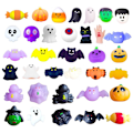 Pikkukuva 5 / 5: Halloween Squishy -lelut, 36 kpl Halloween Stressiä Lievittäviä Leikkikaluleluja Mochi Squishy -leluja Halloween-karkkipusseihin, Juhla-suosioihin, Herkkulahjoihin