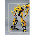 Miniatyrbillede 5 af 5: Transformers 28cm Robot Autobots Actionfigurer Legetøj Bumblebee Med Våben Køretøj Transform