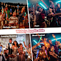 Miniatyrbilde 4 av 8: 12 stk fiberoptiske tryllestaver for barn, 7 blinkende farger LED Glow Sticks Party Pack, 3 moduser lyser opp fiberoptiske blinkende tryllestaver