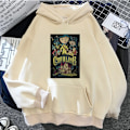 Miniatyrbillede 4 af 5: Coraline Hoodies til Kvinder Sjove Grafisk Sweatshirt Langærmet Hættetrøje 65157 XS