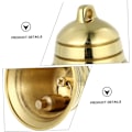 Miniatyrbillede 5 af 5: Kobberklokke Messingklokker Nøglering Retro Hjemmeindretning Husdekoration Smykker Klokker Pynt Dørklokker Kobber Bronze Klokke Ring Klokke Armbånd