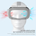 Miniatyrbillede 3 af 5: Køleventilator Ansigtsmaske Til Meta/oculus Quest 2 Tilbehør, Quest 2 Køleventilator Lindrer Linsedug