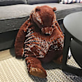 Miniatyrbilde 3 av 5: Simulering Djungelskog Brun Bjørn Stor Plysj Bamse Leke Fyllte Dyr Myk Pute Jente Barn Bursdagsgave about 60cm