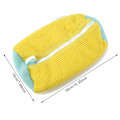 Miniatyrbillede 1 af 4: Vaskesæk Polstret Net Vaskesko Beskytter Fluffy fibre Polyester Vaskesko Maskine Venlig Vasketøj Taske Tørretasker