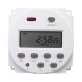 Miniatyrbillede 1 af 5: Ny LCD digital programmerbar strømtimer dc 12V 16A tidsrelækontakt