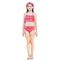 Miniatyrbillede 3 af 5: 3-delt sæt piger havfrue hale bikini badetøj sæt STYLE 4 STYLE 4 110cm