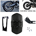 Miniatyrbild 1 av 5: Motorcykel Stänkskärm Bakre Kåpa Däckkramare Stänkskydd Skydd För Yamaha Mt 07 09 Tracer 700 900 2021 Xjr1200 Fz6 2008