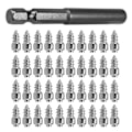 Miniatyrbilde 2 av 5: 100 stk Spiker 9mm + 1 stk Borhylse, Bil SUV ATV Antislipp Spiker Dekk Hjul Snø T