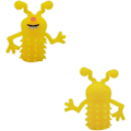 Pikkukuva 6 / 8: Monster-sormiukkelit, venyvät monsteri-sormiukkelit fidget-leluina, pehmeät kumisormi-nukke-lelut (8 kpl/satunnainen väri)