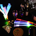 Miniatyrbillede 5 af 8: 12 stk. Fiberoptiske stave til børn, 7 blinkende farver LED Glow Sticks Party Pack, 3 tilstande Light Up Fiber Optic Flashing Wands