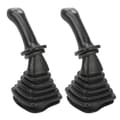 Excavator Joystick, 2-Pack 3-Button Excavator Joystick Handle with Dust Cover Replacement for DH DX150 215 225 300 370-9C