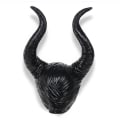 Miniatyrbild 4 av 4: Halloween Maleficent Horns Pannband Cosplay Black, Evil Maleficent Headpiece Ornament, för kvinna/man