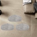 Miniatyrbilde 3 av 5: 3 stk moppeklut til Leifheit Cleantenso damprenser dampkost viskerdeksel Rengjøringsmoppeklut gray